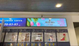 Световой короб (возле «Вкусно и точка»)